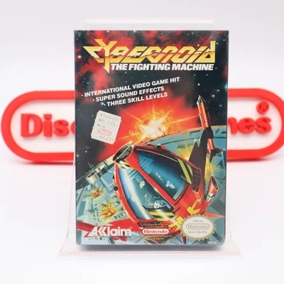 NES Nintendo CYBERNOID: THE FIGHTING MACHINE - NEW & Factory Sealed with H-Seam! - Image 1 of 4