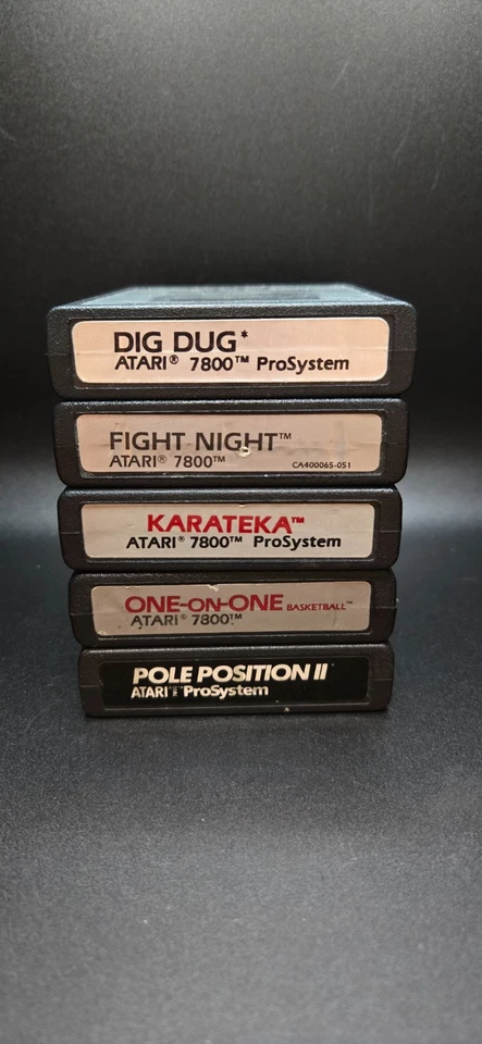 Atari 7800 games used - Image 1 of 1