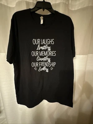 Canvas Black Short Sleeve 2XL T-shirt - Image 1 of 4