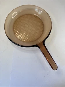 Sartén Corning Vision Ware 10" ámbar fondo gofre EE. UU. - Imagen 1 de 7