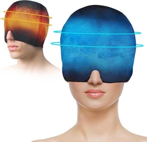 Migraine Relief Cap, Odorless Headache Hat with Hot and Cold Therapy,... - Picture 1 of 7