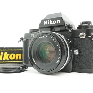 [Fast neuwertig] Nikon F3 analoge Kamera + NIKKOR 50 mm f/1,8 Ai-s Objektiv mit Riemen Japan - Bild 1 von 24