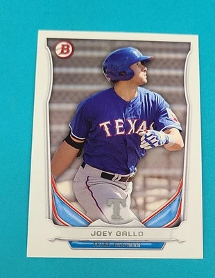 2014 Bowman Draft Top Prospects #TP-80 Joey Gallo Texas Rangers BASEBALL Card J3 - Image 1 of 2