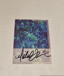 2001 Michael Turner's Fathom Autograph card signed by Michael Turner 60/600 - Picture 1 of 2