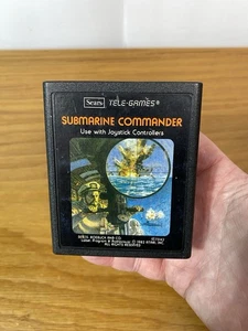Atari 2600 Sears Roebuck And Co Tele-Games Submarine Commander Vintage 1982 Rare - Bild 1 von 4
