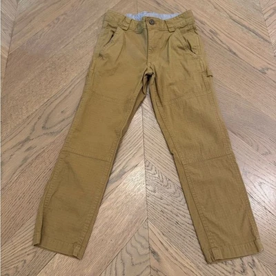 The North Face kids Tan Cargo Pants fall outdoors hiking boys carpenter xs - Image 1 of 4