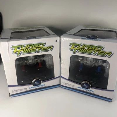 Mindscope Turbo Twister Pulse 49 MHz RC Luz LED Coche Lote Coches Azul Y Rojo Foto 1 de 4