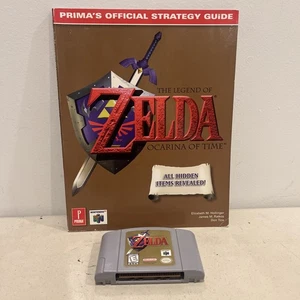 Zelda Ocarina of Time Nintendo 64 N64 Original Getestet Mit Anleitung *RAR* - Bild 1 von 4
