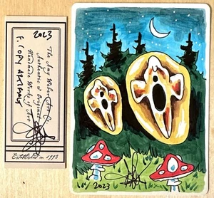 MTG ARTIST PROOF WB Italian Copy Artifact Time Walk AP Sketch Art Amy WEBER - Picture 1 of 2