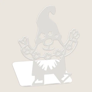 KRASNAL 1 Metall-Buchstütze weiß - Bild 1 von 5