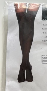 Calzedonia Fashion Tights Black Size M/L 1578 - Picture 1 of 3