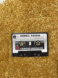 Transformers Masterpiece Rumble Mp-15 Coin Takara Tomy NO KO ORIGINALE - Imagen 1 de 6