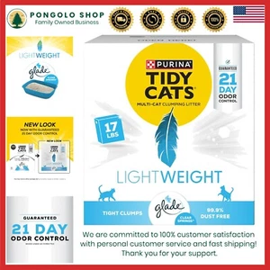 Purina Low Dust 17 lb Clumping Cat Litter - Odor Control & Lightweight Design - Picture 1 of 10