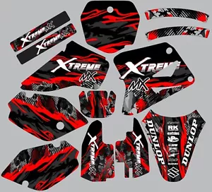 Graphics for 2002-2019 Suzuki RM85 RM 85 Shroud Decal Kit motocross camo - Bild 1 von 1