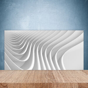 Kitchen Splashback 100x50 Tempered Glass Abstract Art