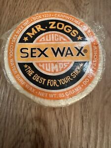 Mr. Zogs Original Sexwax - Cool Water Temperature (White)