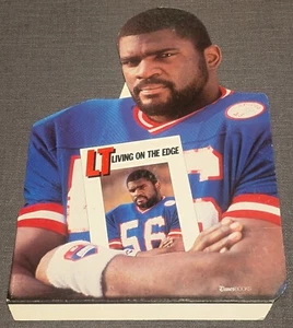 Lawrence Taylor Lt Living on the Edge cardboard Counter Advertising Display - Picture 1 of 7
