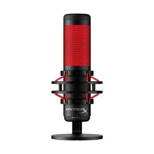 HyperX QuadCast USB Mic - PC/PS4/PS5/Mac, Shock Mount, Pop Filter, Red LED - Afbeelding 1 van 8