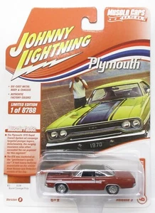2022 JOHNNY LIGHTNING MUSCLE CAR USA 1970 PLYMOUTH GTX BURNT ORANGE POLY - Picture 1 of 1