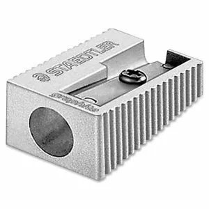 *HUGE DISCOUNTS* STAEDTLER Single Hole Metal Pencil Sharpener 51010 Heavy Duty - Picture 1 of 1