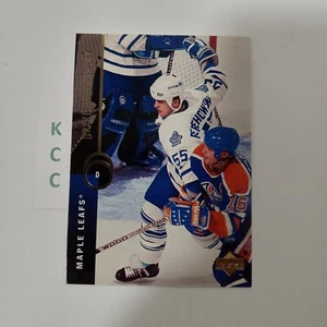 1995 Upper Deck Drake Berehowsky #458 Toronto Maple Leafs 2 - Picture 1 of 2