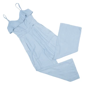 GUESS Damen Jumpsuit blau weites Bein UK 4 - Bild 1 von 6