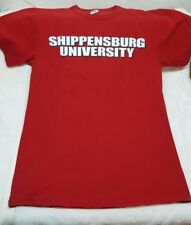 Shippensburg University Raiders Red S/S T-shirt Size Men's Small CLEAN EUC MINT!