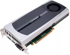 NVIDIA Quadro 6000 6GB DDR5 VCQ6000-PB Professional GPU Video Card - Picture 1 of 2