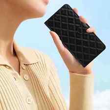 Glossy PU Leather Lattice Flip Wallet Case Cover for Samsung Galaxy S23 S22 S21
