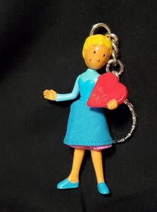 Vintage 1999 McDonalds Disney Doug's First Movie Patti Mayonnaise 4" Keychain - Picture 1 of 3
