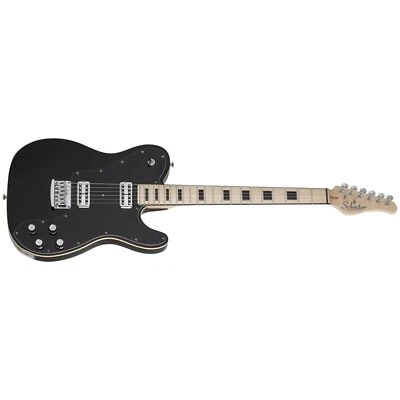 Schecter PT Fastback Gloss Black Electric Guitar - Image 1 of 4