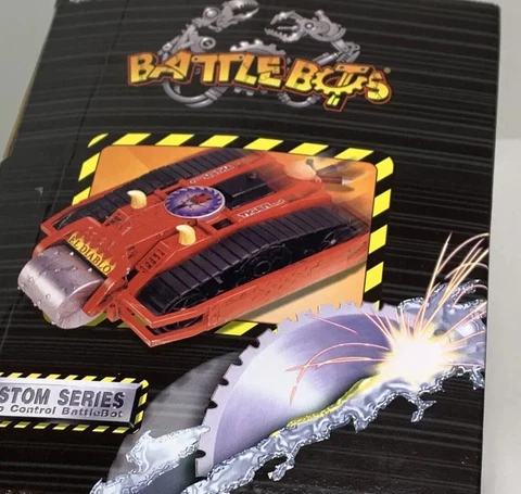 BATTLEBOTS "EL DIABLO" RC BOT By TIGER Remote Control New 2001 Custom Series Cover