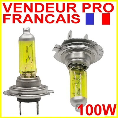 Lamp Bulb H7 100W Yellow 3000K Halogen For Tail Light Headlight Xenon 12V PX26d - Image 1 of 4