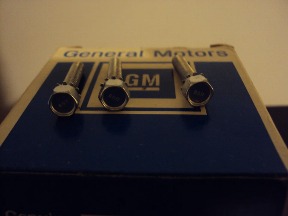 Tornillos de motor limpiaparabrisas GM NOS Chevelle SS Malibu Pontiac GTO Judge Lemans Tempest  Foto 1 de 1
