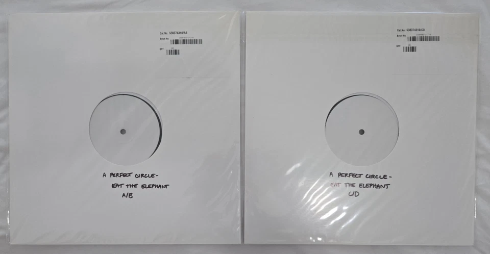 A PERFECT CIRCLE Eat The Elephant Test Press Vinyl Record - Rare Prog Rock Tool - Image 1 of 4