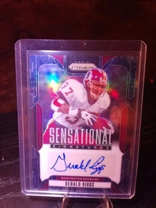 2024 Panini Prizm Sensational Signatures Gerald Riggs #SS-GRS/149 (AU) Redskins - Foto 1 di 2