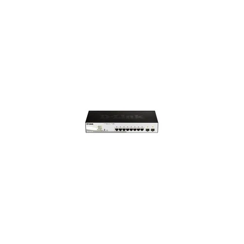 D-Link DGS-1210-10MP DGS-1210-10MP 8PORT GBE SMART MANAGED POE POE SWITCH + 2SFP - Image 1 of 1