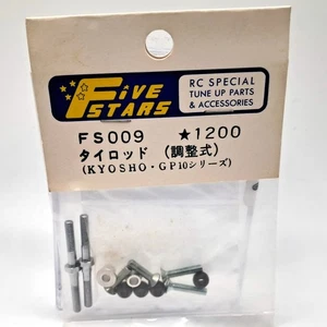 Five Stars #FS009 ~ Adjustable Tie Rods for Kyosho GP10 - Picture 1 of 1