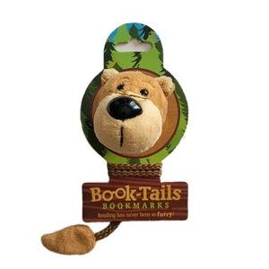Book-Tails Plush Ribbon Brown Bear Bookmark Y2K UK That Company Called If- 96801 - Imagen 1 de 19