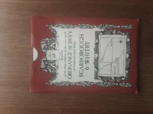 VINTAGE ORDNANCE SURVEY MAP OF SCARBOROUGH AND WHITBY - Picture 1 of 2