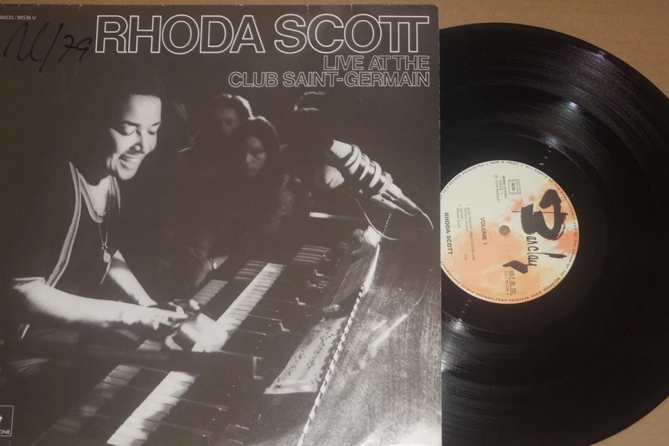 Rhoda Scott – Live At The Club Saint-Germain 2xLP Quadraphonic, Gatefold - Bild 1 von 1