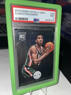2013-14 Полностью сертифицированный - Яннис Antetokounmpo #236 (RC) PSA 9 класса дебютант - Изображение 1 из 2