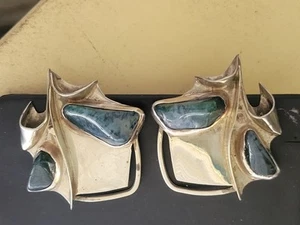 Antique Rare 1920 To 1931 MICHAT KOZTOWSKI WARSAW FOLDED NICKLE SILVER CLIP - Picture 1 of 11