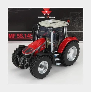 1:32 UNIVERSAL HOBBIES Massey Ferguson 5S.145 Tractor 2017 Red UH6304 Model - Picture 1 of 2
