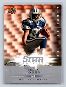 Upper Deck 2008 Prima Edizione #164 Felix Jones Dallas Cowboys Rookie - Foto 1 di 2