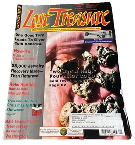 Lost Treasure Magazine January 1999 Hunters Guide Metal Detector Silver Coin - Picture 1 of 5
