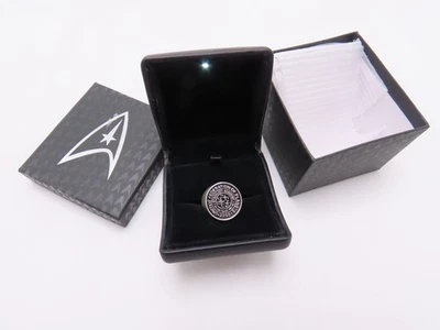 STAR TREK Movie 2013 Starfleet Academy Ring QMX - NEW In Box - Size Unknown - image 1 of 4