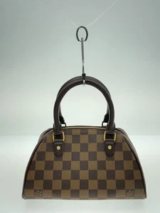 LOUIS VUITTON Ribera Mini Damier Ebene BRW PVC BRW Genuine Very Good 0820c - Picture 1 of 7
