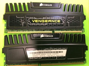 Corsair Vengeance DDR3 8GB (2x4GB) 1600MHz (CMZ8GX3M2A1600C9) - Picture 1 of 2
