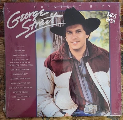 George Strait "Greatest Hits" MCA Records 5567 (1985) In Shrink And NM- - Image 1 of 4